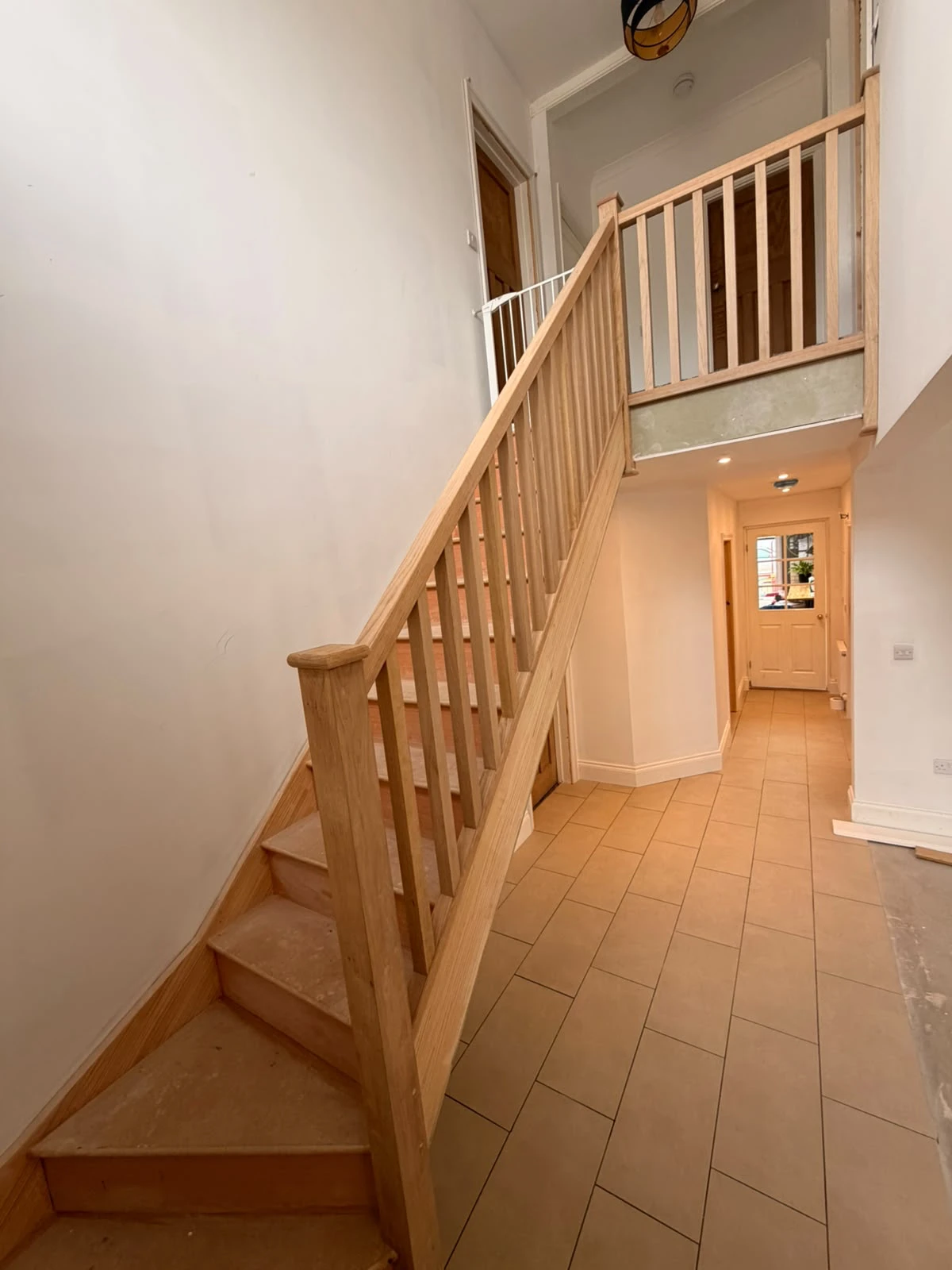 Oak staircase