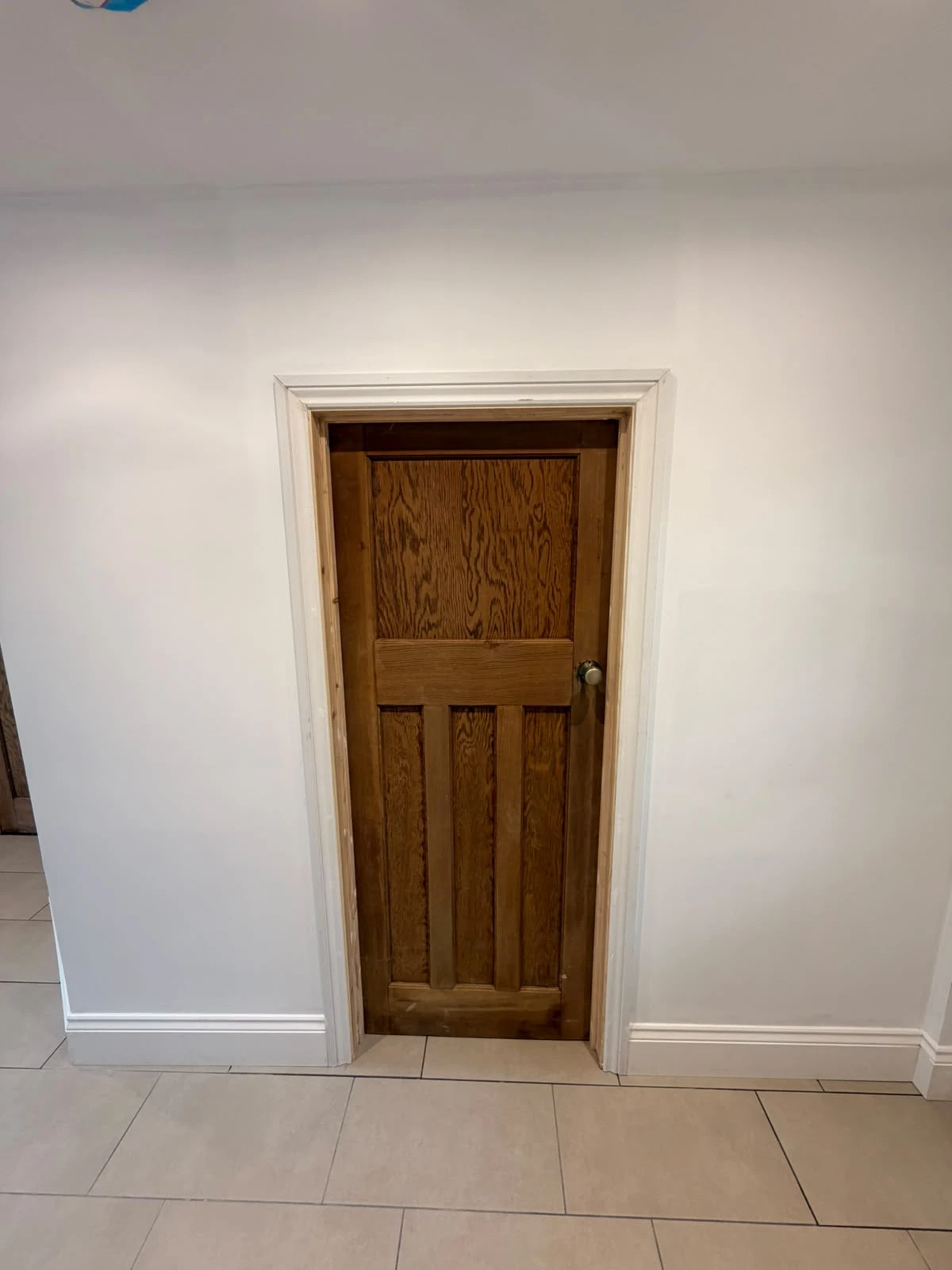 Rustic dipped door with architrave and skirting
