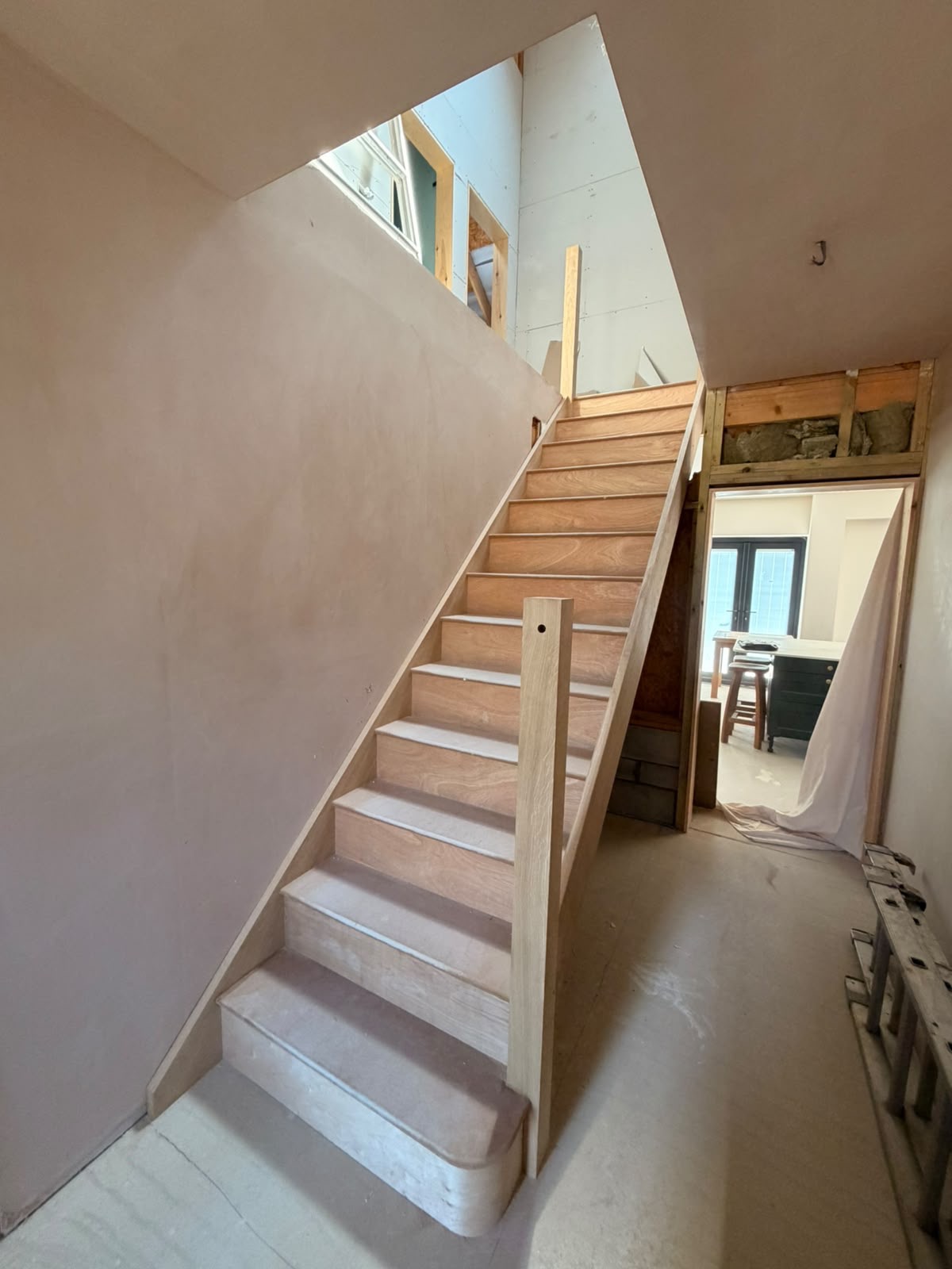 Solid Oak Staircase